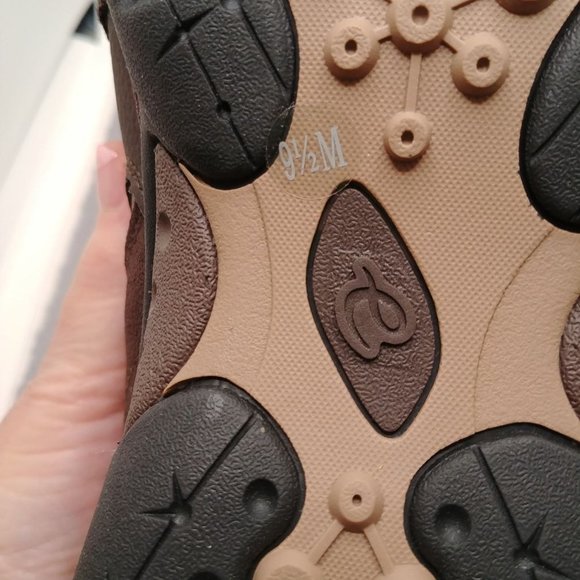 Easy Spirit Dark Brown Suede Evony Booties Ankle Boots Size 9.5M - Picture 13 of 14